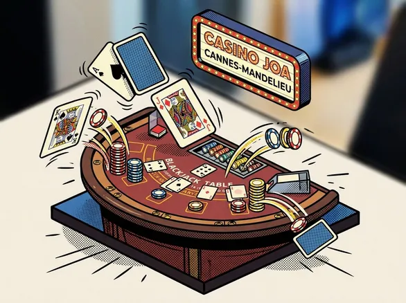 jouer au blackjack en ligne — Casino JOA Cannes-Mandelieu