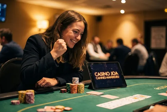 Jeux de poker en ligne, dépôts et retraits — Casino JOA Cannes-Mandelieu